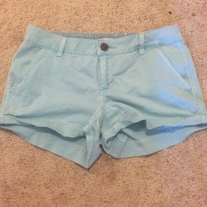 Light Blue Khaki Shorts